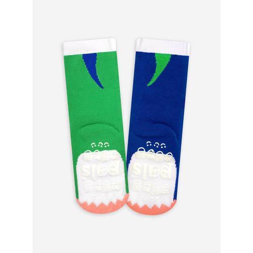 T-Rex & Triceratops | Kids Collectible Mismatched Socks - TheToysRoom