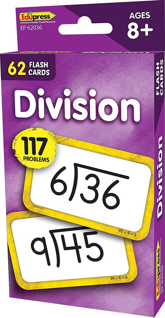 Teacher Created Resources - Division Flash Cards - TheToysRoom