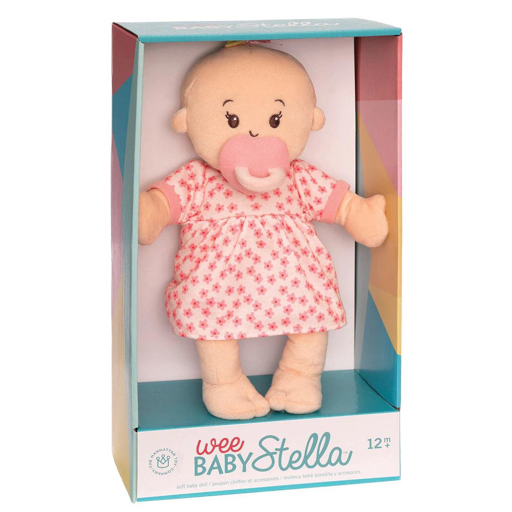 Wee Baby Stella Doll Peach - TheToysRoom