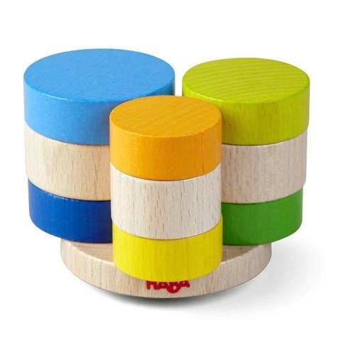 Wobbly Tower Stacking Game - Wooden Blocks - TheToysRoom