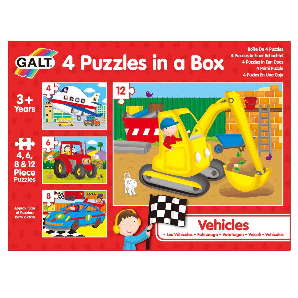 4 Puzzles in a Box Vehicles - TheToysRoom