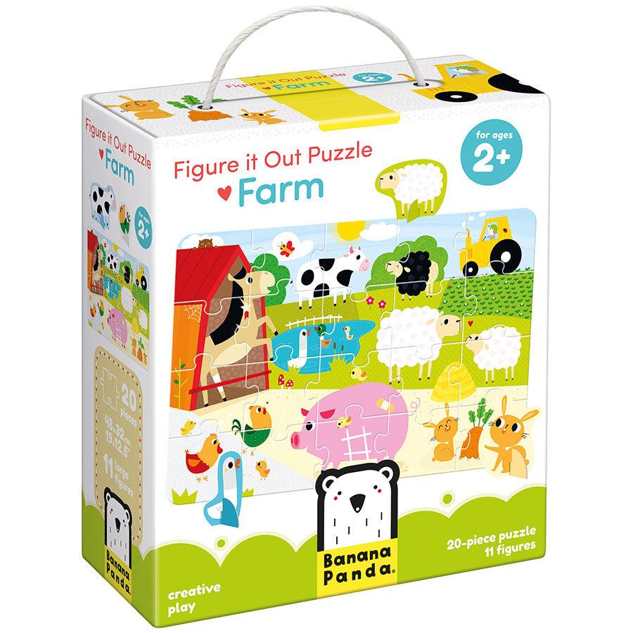 Zoom produit : Le puzzle BANANA PANDA «Les Visages Zoom produit : Le puzzle BANANA PANDA «Les Visages