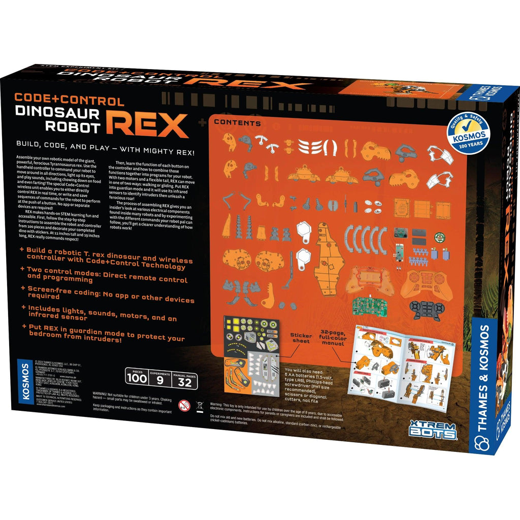 Code+Control Dinosaur Robot: REX - TheToysRoom