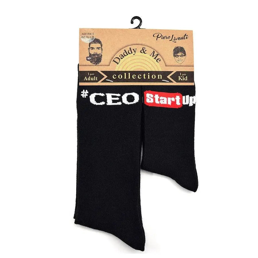 Daddy & Me, CEO / Startup, 2-Pair Socks – TheToysRoom
