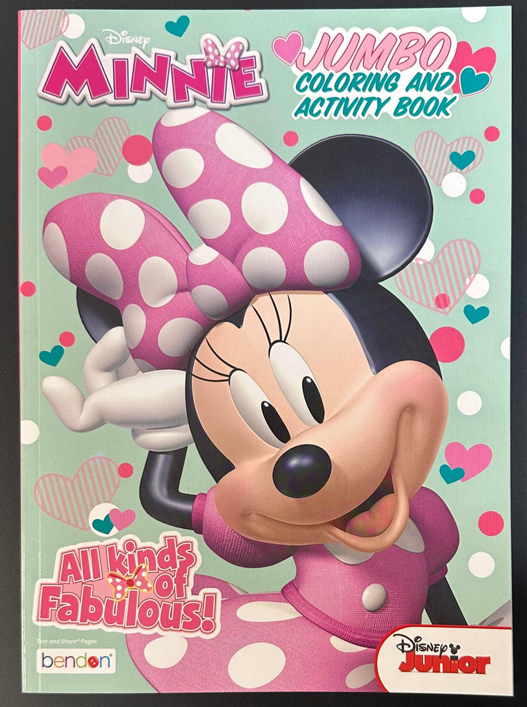 Disney Minnie Jumbo Coloring and Activity Book - TheToysRoom