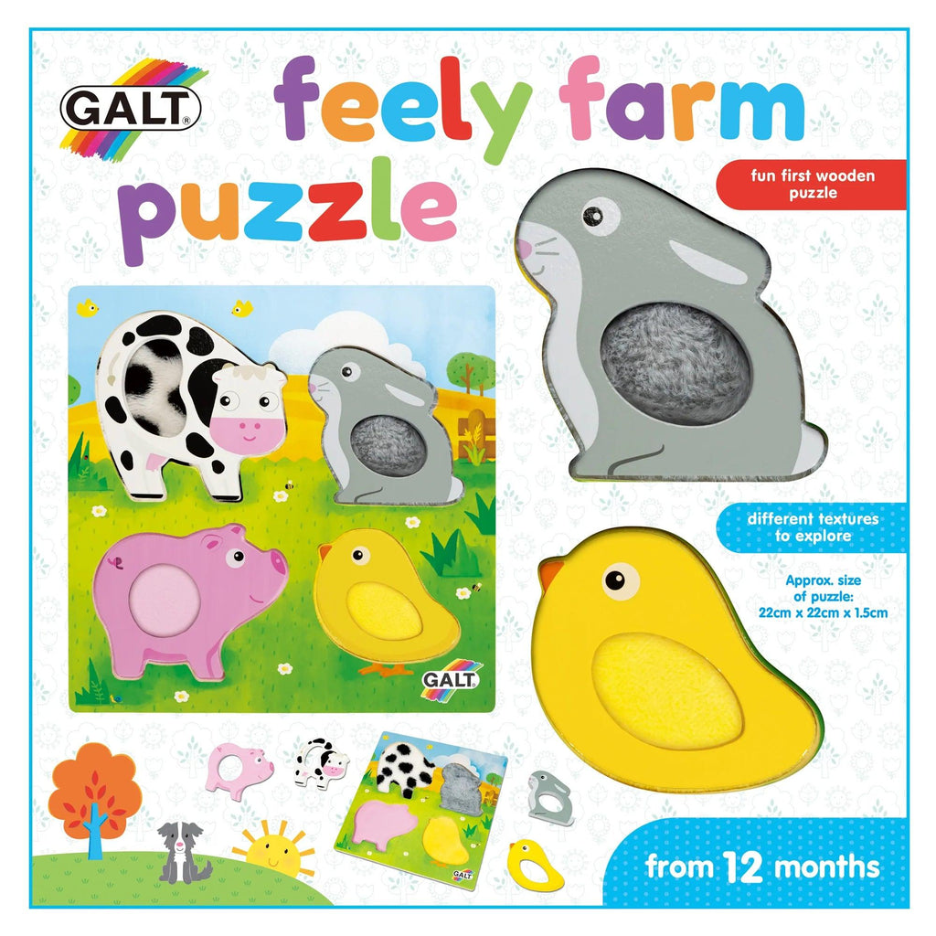 Galt Feely Farm Puzzle - TheToysRoom