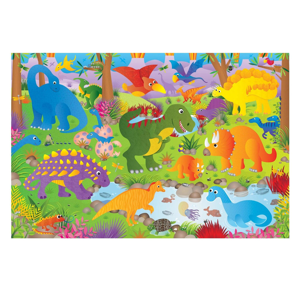 Giant Floor Puzzle - Dinosaurs - TheToysRoom