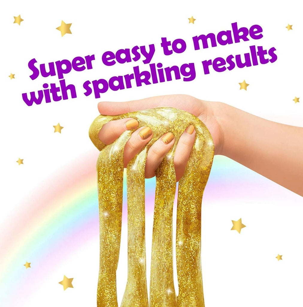 GirlZone Glittering Gold Mini Slime Kit - Gold - TheToysRoom