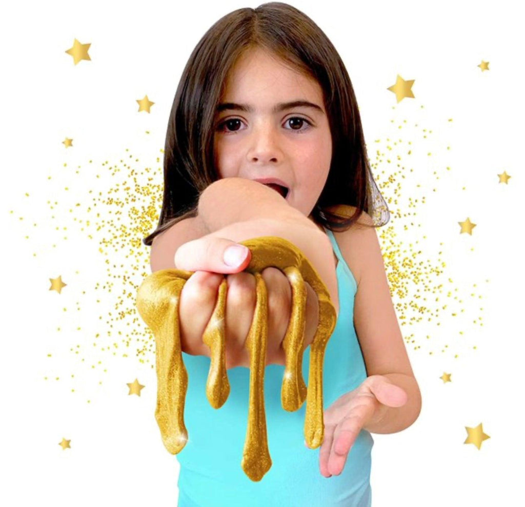 GirlZone Glittering Gold Mini Slime Kit - Gold - TheToysRoom