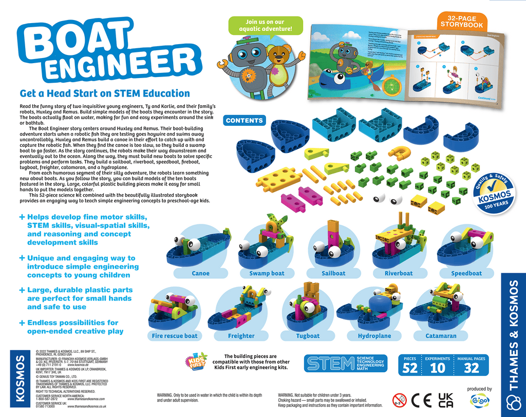 Kids First Boat Engineer - TheToysRoom