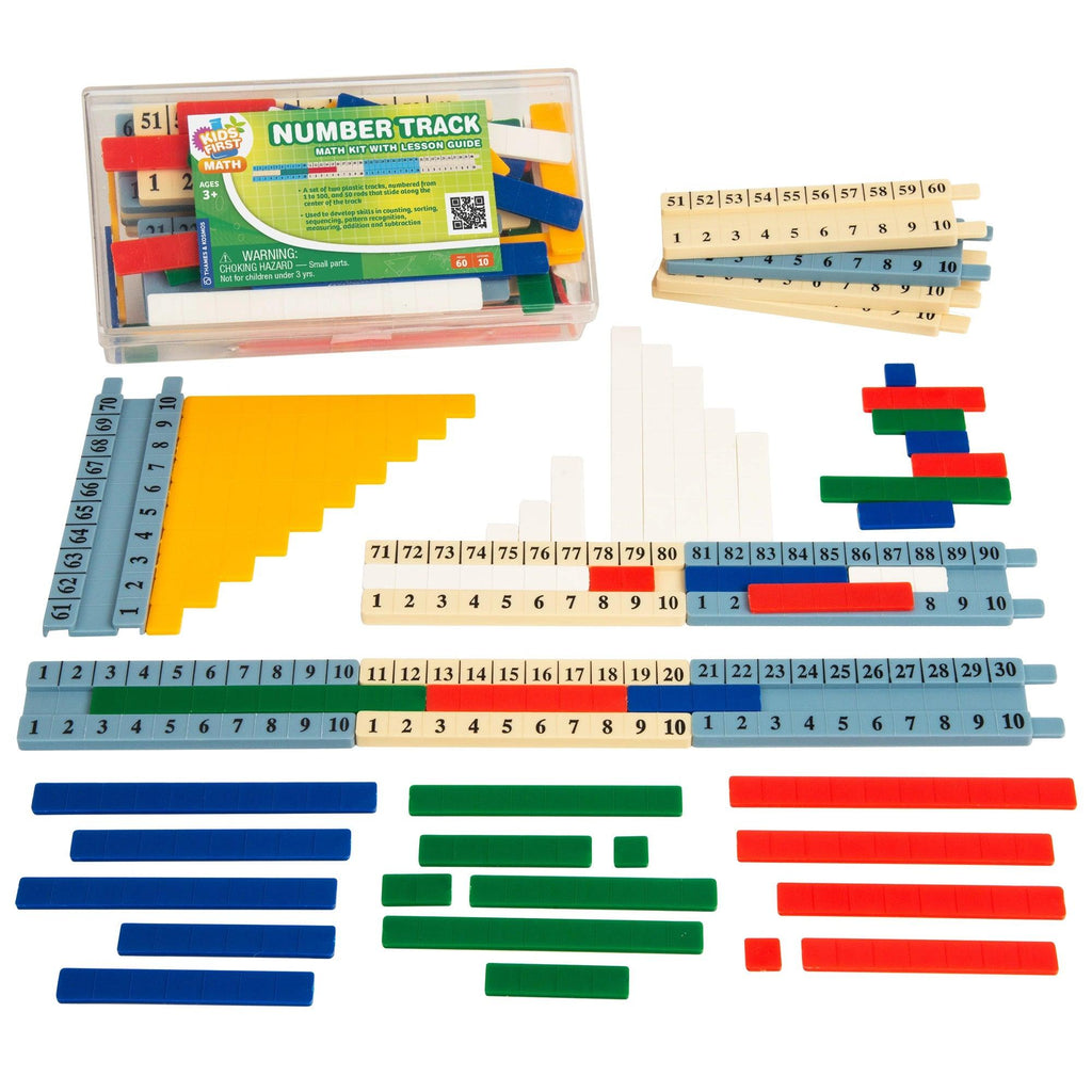 Track Track Method Math Kids First Math: Number Track Math Kit with Lesson Guide – TheToysRoom