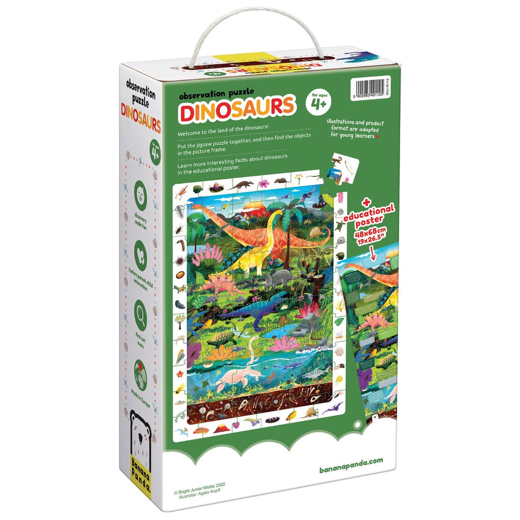 Observation Puzzle Dinosaurs - TheToysRoom