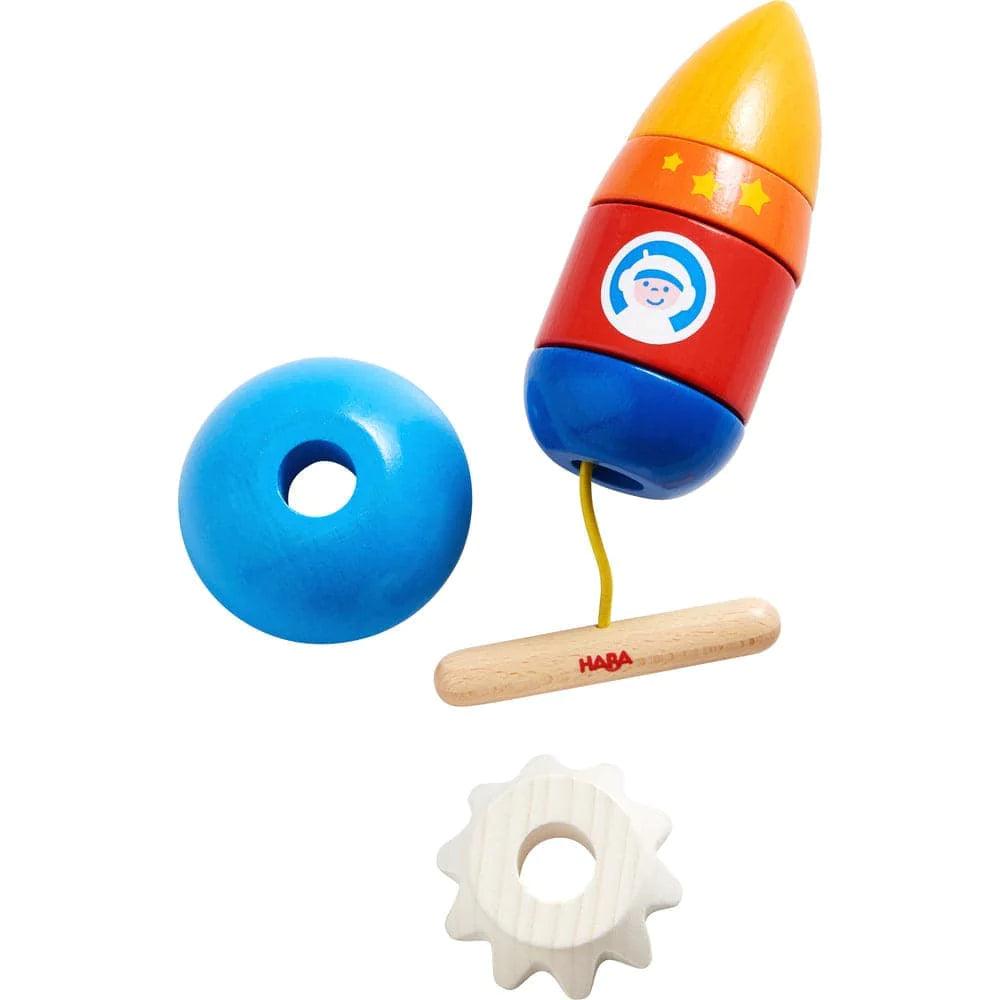 Rocket 6 Piece Threading Toy - TheToysRoom
