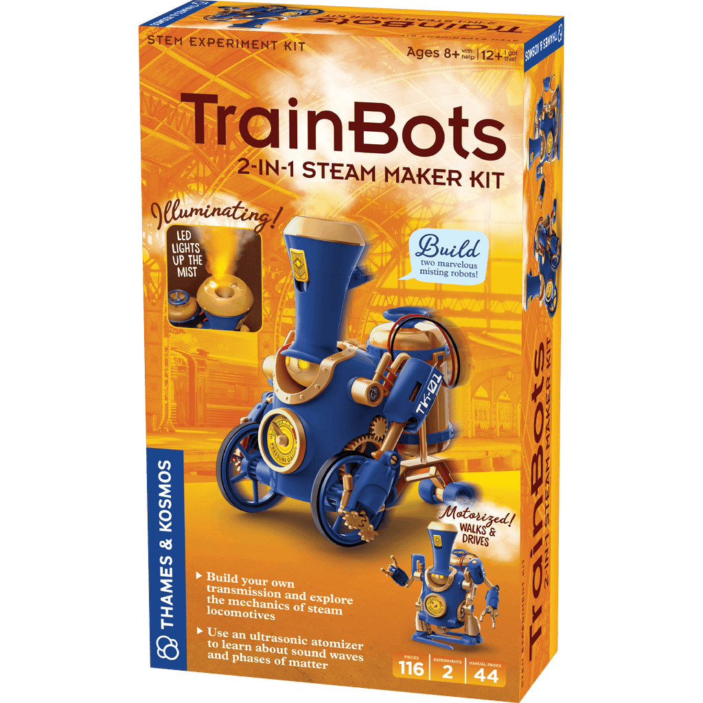 TrainBots: 2-in-1 STEAM Maker Kit - TheToysRoom