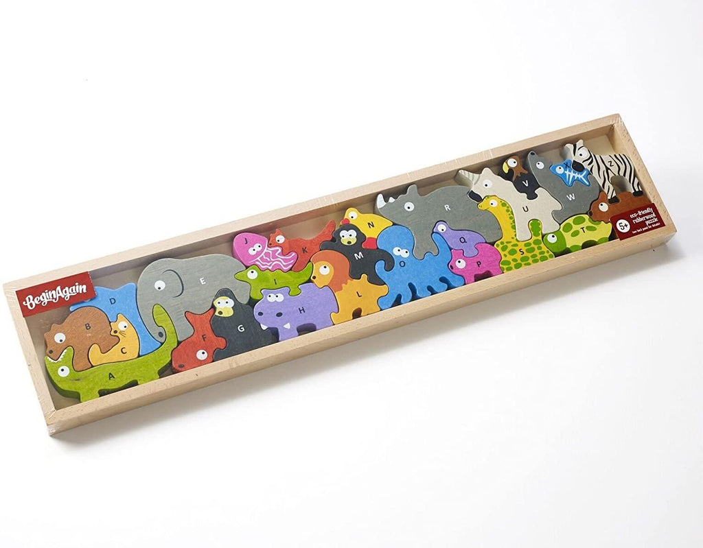 Animal Parade A to Z Puzzle & Playset - TheToysRoom