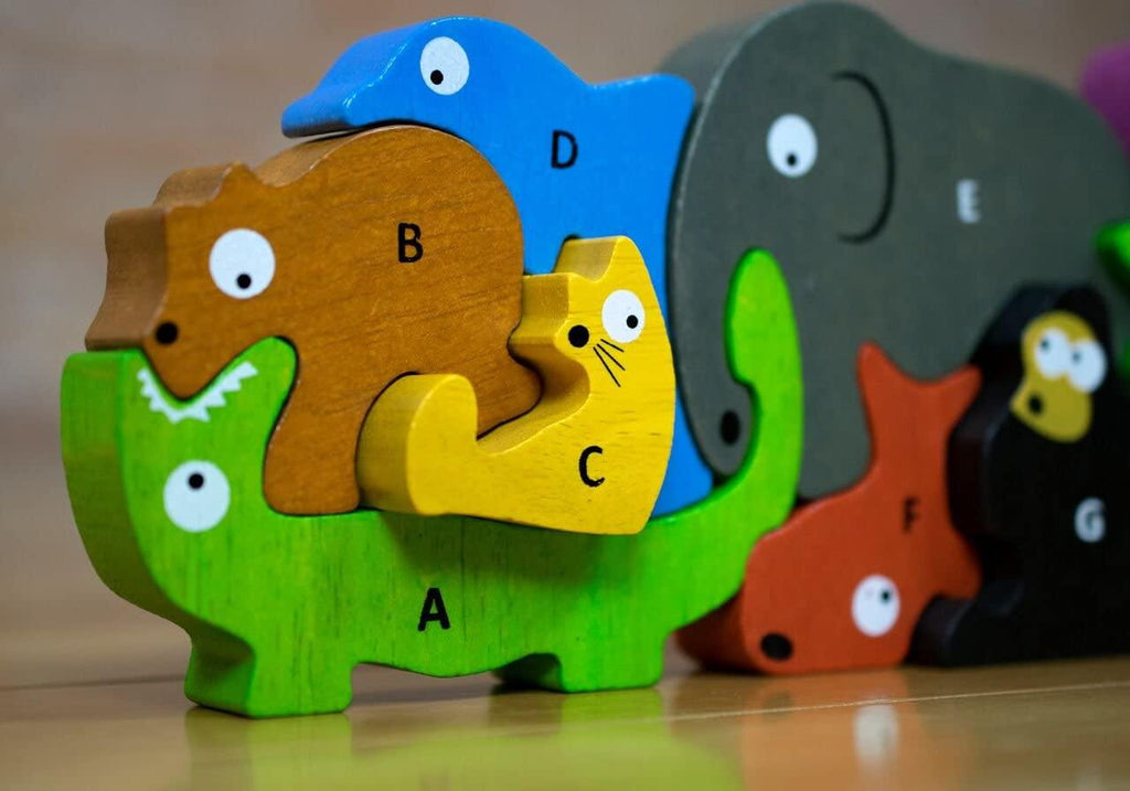 Animal Parade A to Z Puzzle & Playset - TheToysRoom