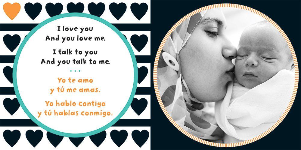 Baby Talk / Hablando con Bebé Bilingual Spanish & English Board Book - TheToysRoom