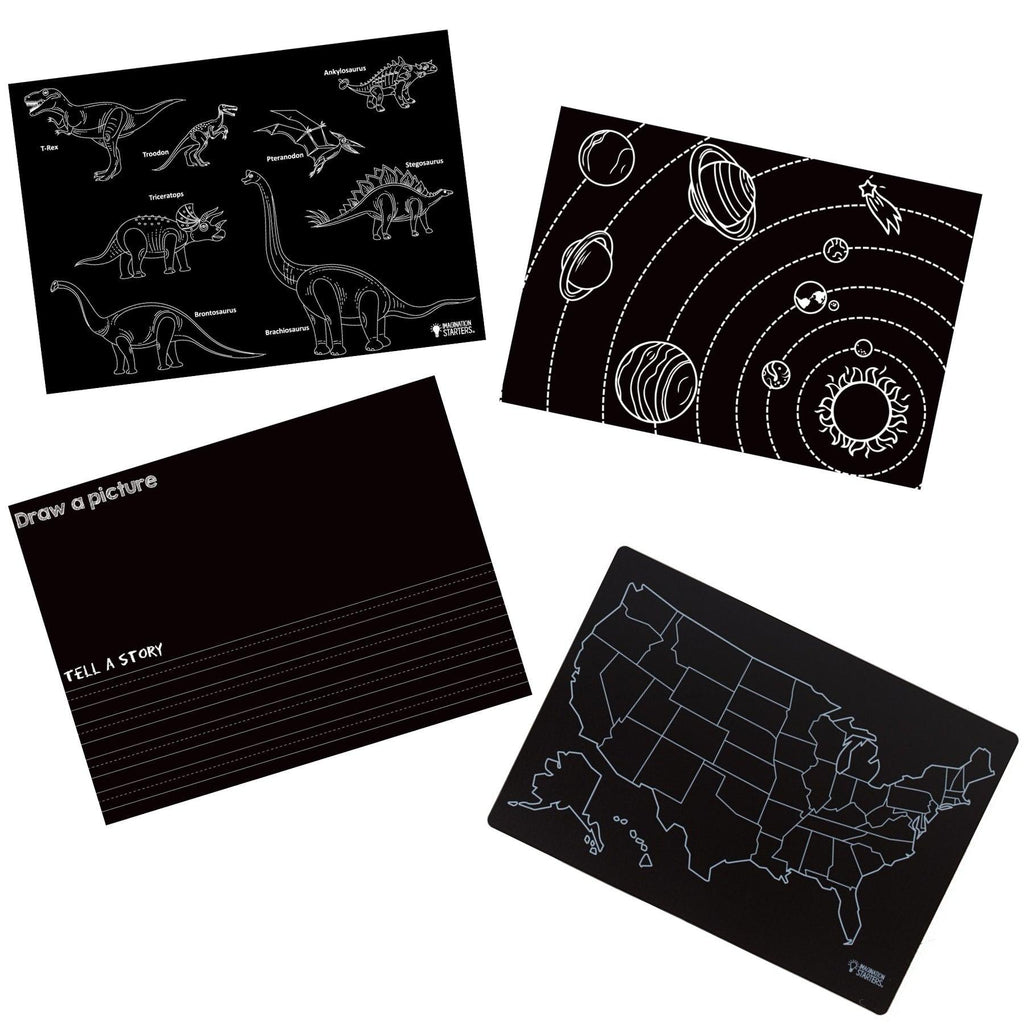 Chalkboard Placemats Learning - TheToysRoom