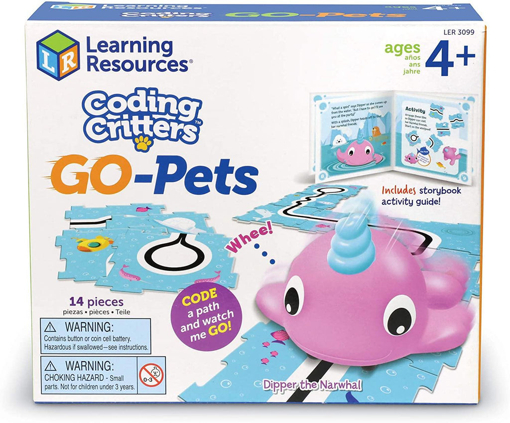 Coding Critters Go-Pets, Dipper the Narwhal - TheToysRoom