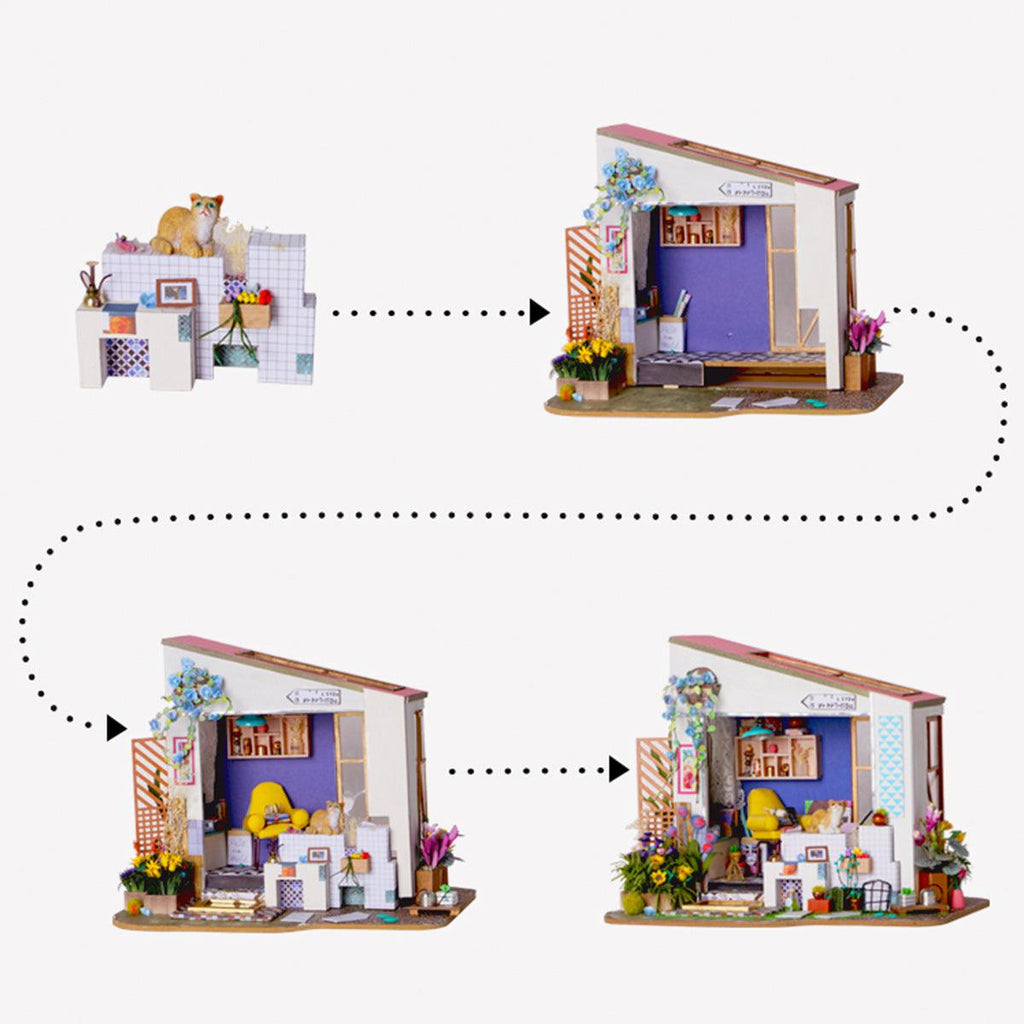 Lily's Porch DIY House - TheToysRoom