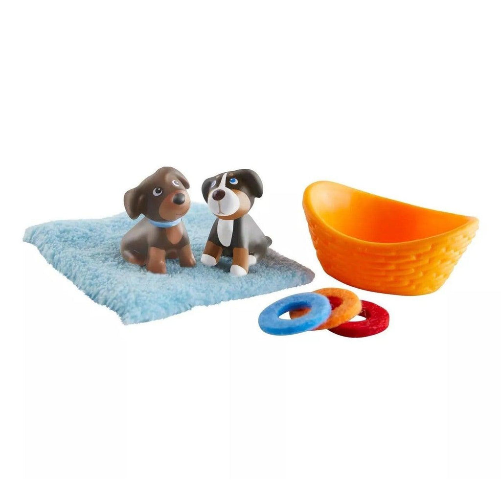Little Friends Brown and Tricolor Puppies - TheToysRoom