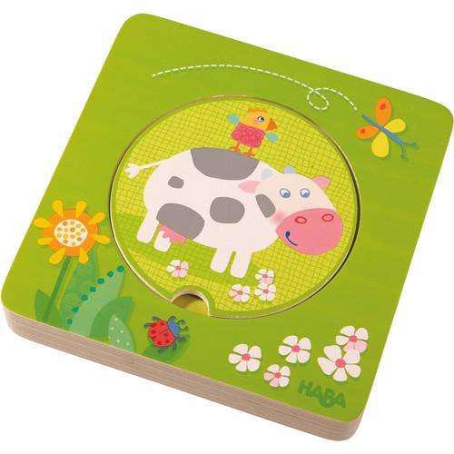 On The Farm Wooden Puzzle - TheToysRoom
