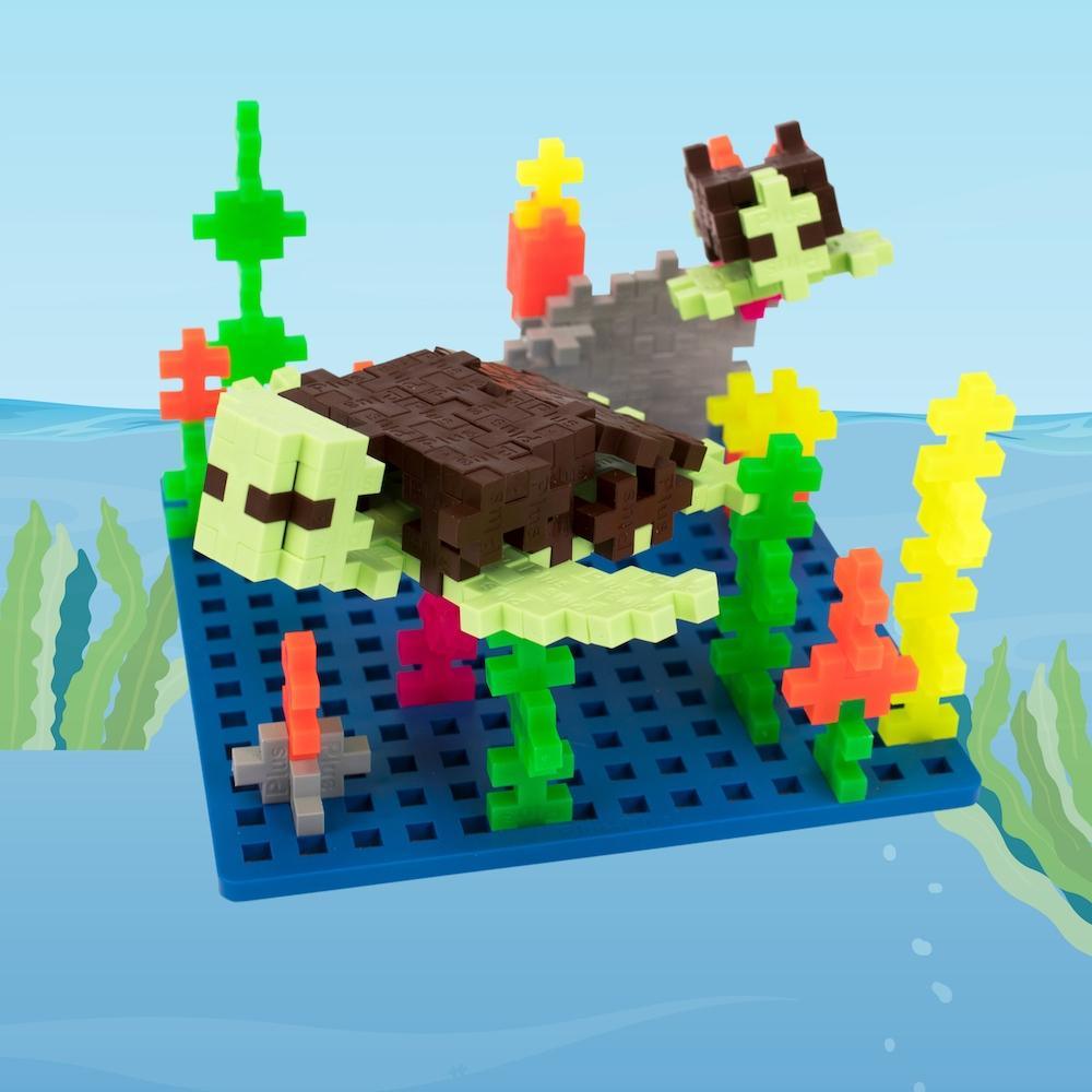 Plus-Plus Baseplate Builder - Ocean - TheToysRoom