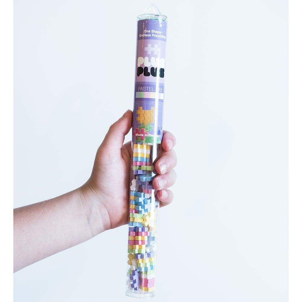 Plus-Plus Tube - Pastel Mix - 70 Pieces - TheToysRoom