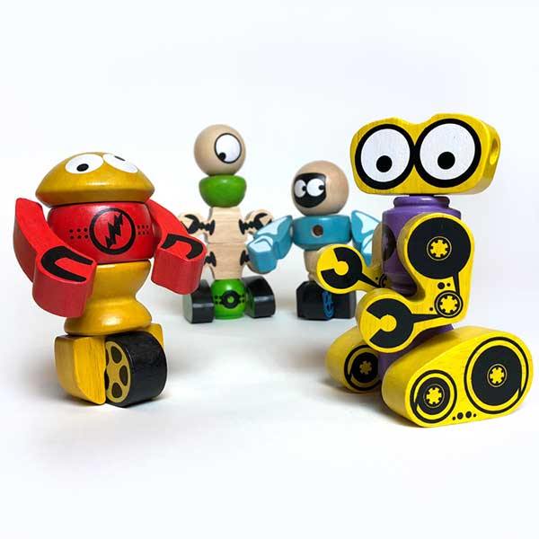 Tinker Totter Robots Playset & Game - TheToysRoom