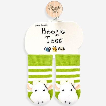 Toy Green Cow Boogie Toes Rattle Socks - TheToysRoom