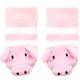 Toy Pink Pig Boogie Toes Rattle Socks - TheToysRoom